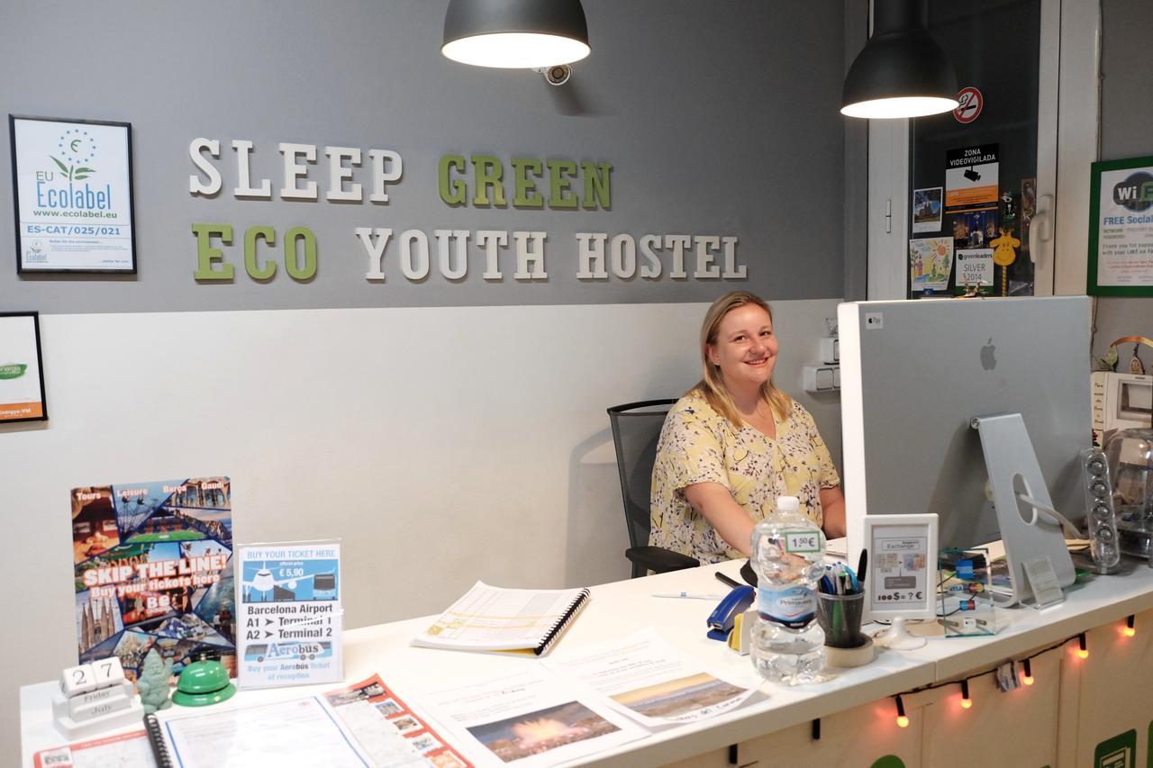 Sleep Green - Certified Eco Youth Hostel Βαρκελώνη Εξωτερικό φωτογραφία